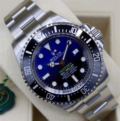 rolex deepsea blue chrono24|rolex deepsea blue price.